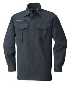 4930269050132 OUTGEAR 5025 ナガソデシャツ 色：チャコール サイズ：4L