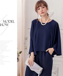 パンツドレス 結婚式 パーティードレス フォーマル ブラウス 大きいサイズ ドレス ケープ風 ワイドパンツ 20代 30代 40代 50代