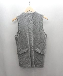 ◇ ⊂ BRANCH WORKS ブランチワークス 綿 ノースリーブ ベスト サイズM グレー メンズ E