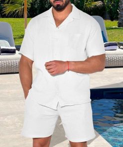 夏新作アロハシャツ セットアップ 2点セット 開襟シャツ トップス シャツ 短パン 5分丈 夏服 ショートパンツ ハーフパンツ メンズ 上下セットカジュアル 大きい